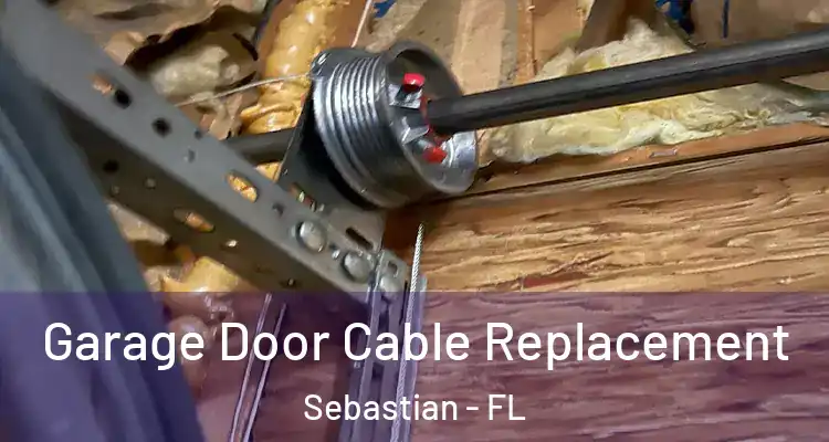  Garage Door Cable Replacement Sebastian - FL