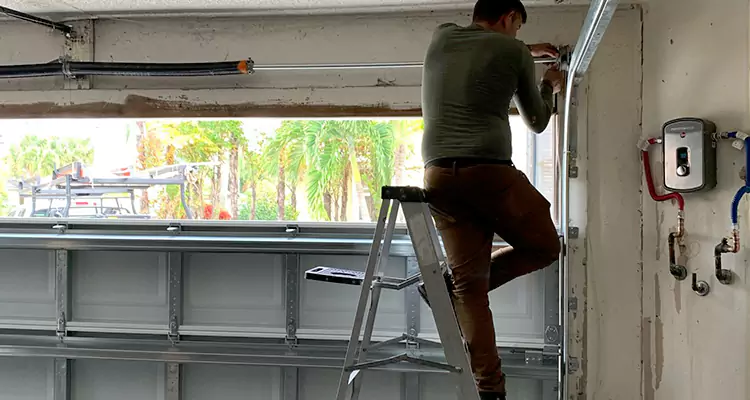 Garage Door Tension Spring Replacement in Sebastian, FL